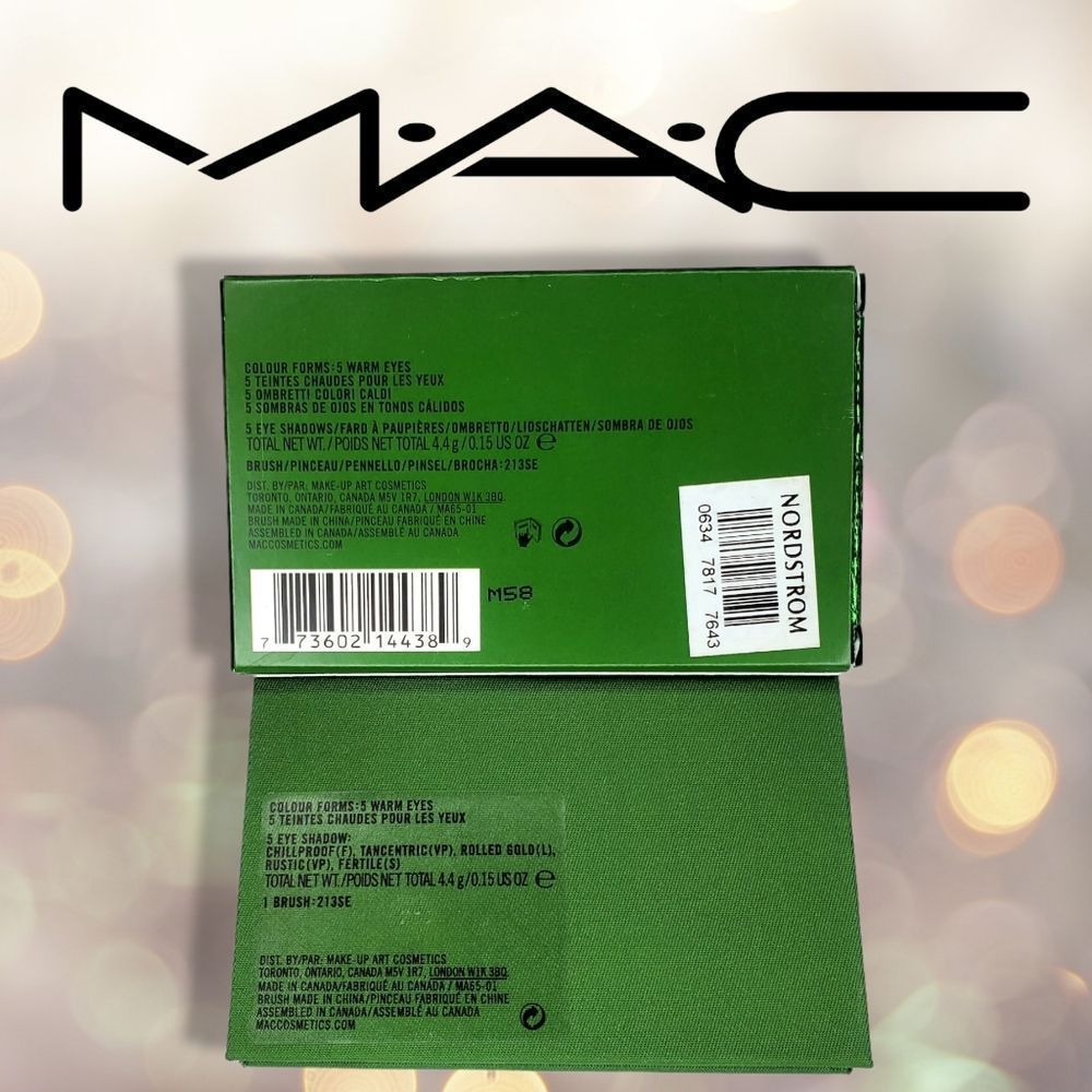 MAC Colour Forms Warm Eyeshadow Palette - Picture 3 of 3